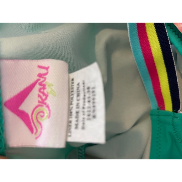 Kanu Surf Girls' Maggie UPF 50+ Sporty One Piece Swimsuit - Size 14 *k328 - Picture 10 of 12